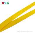 High tenacity 15mm yellow polypropylene webbing